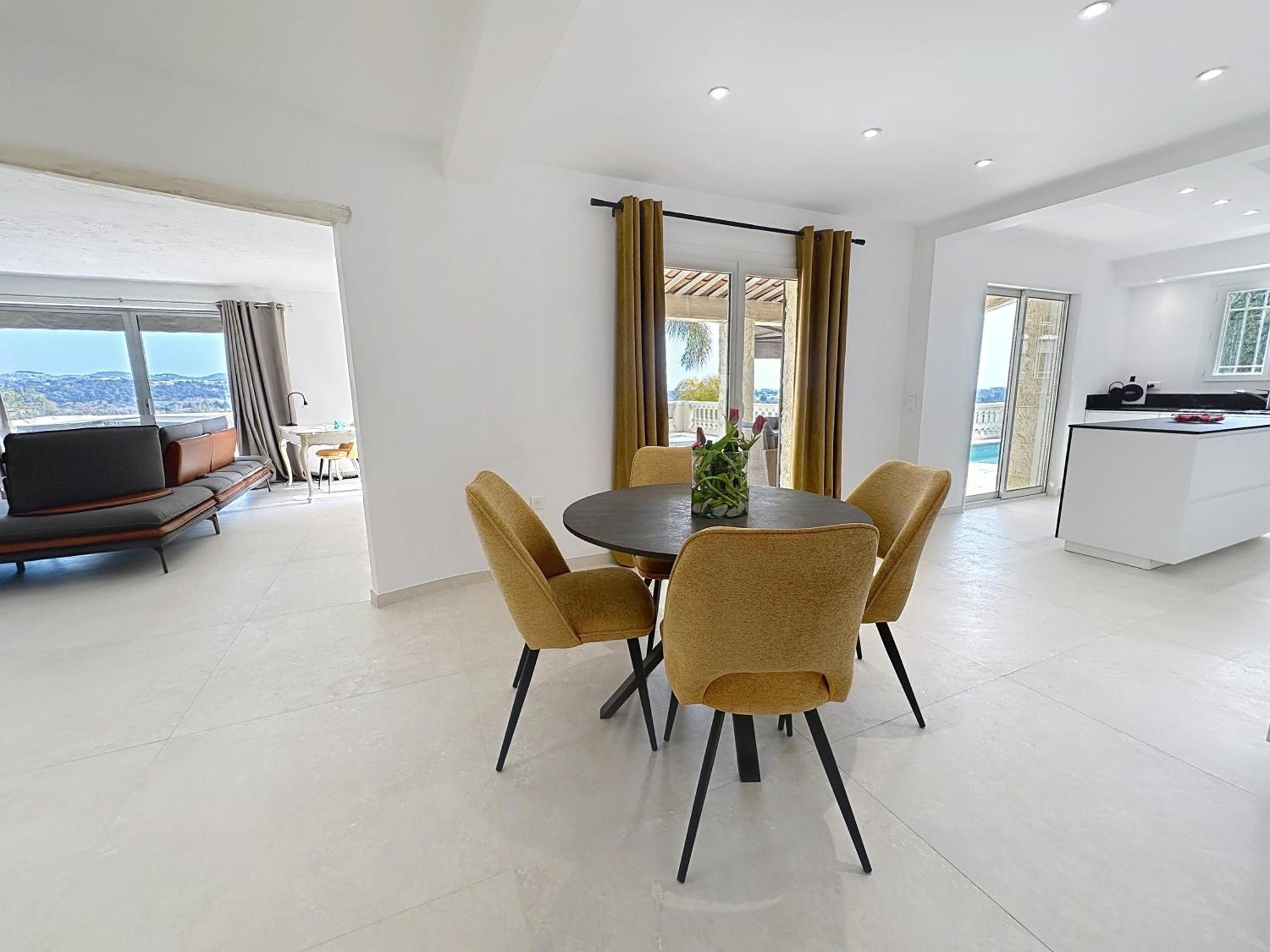 3 Bedrooms Villa Near Cannes - Pool & Jacuzzi - Sea View Mandelieu Exterior foto